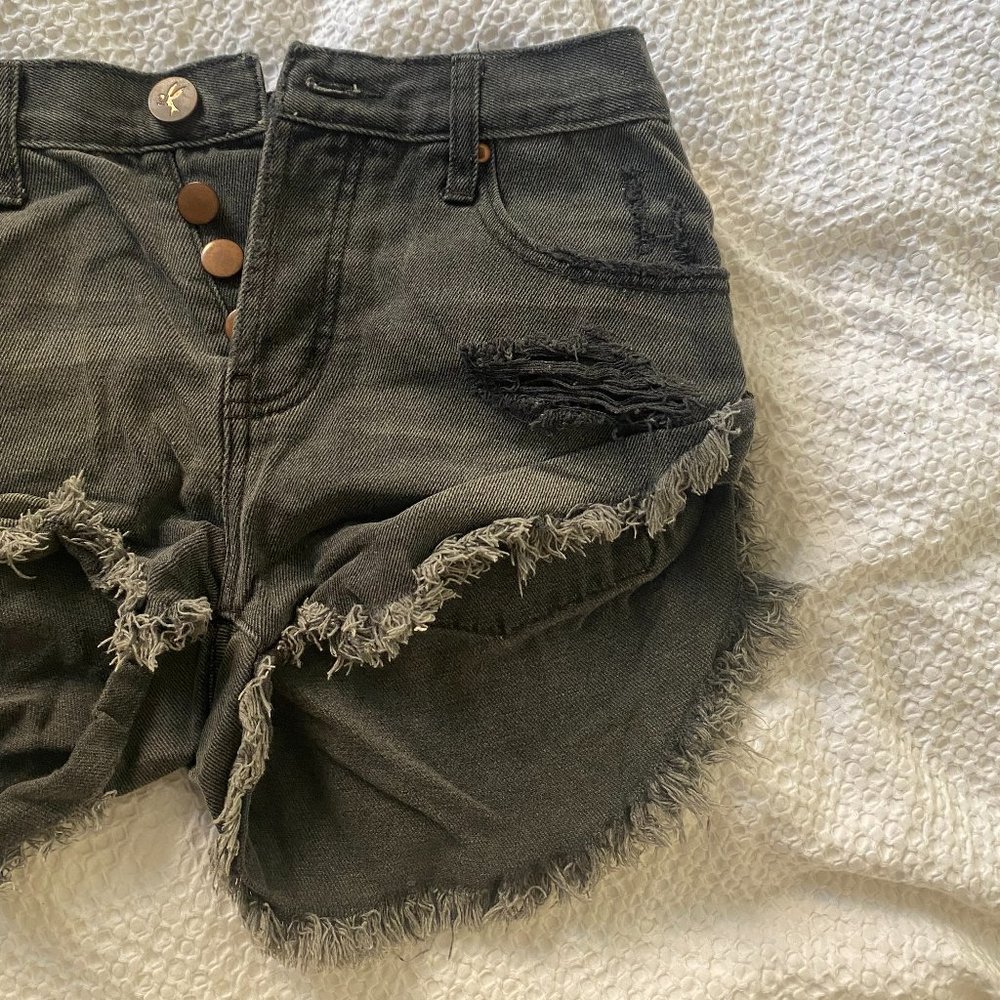 One Teaspoon Bandit Jean Shorts